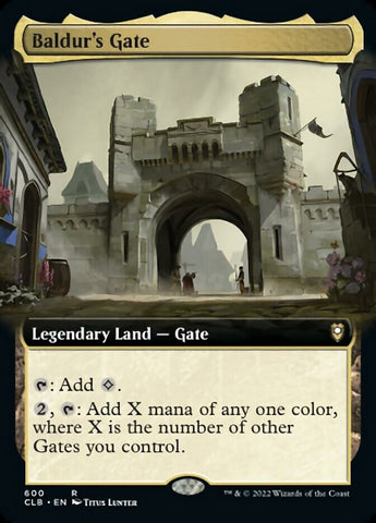 Baldur's Gate (Extended Art) [Commander Legends: Battle for Baldur's Gate] Magic: The Gathering