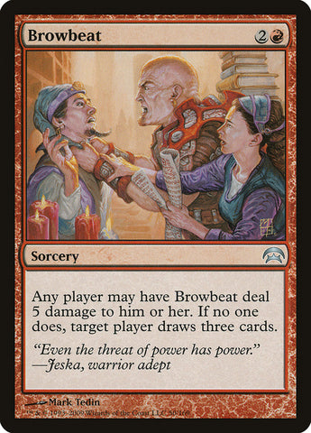 Browbeat [Planechase] Magic: The Gathering