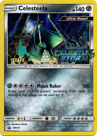 Celesteela (SM131) (Staff Prerelease Promo) [Sun & Moon: Black Star Promos] Pokémon