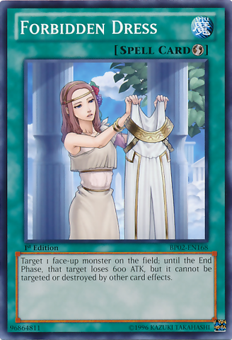 Forbidden Dress [BP02-EN168] Common Yu-Gi-Oh!