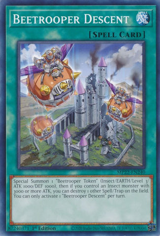 Beetrooper Descent [MP22-EN240] Common Yu-Gi-Oh!