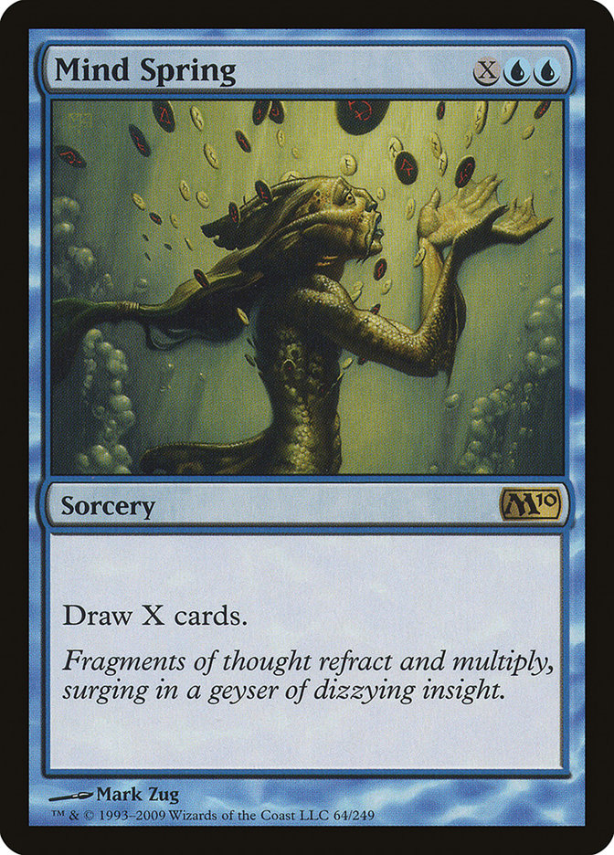 Mind Spring [Magic 2010] Magic: The Gathering
