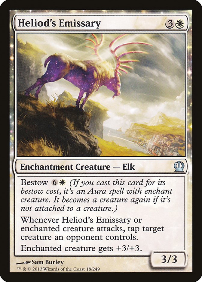 Heliod's Emissary [Theros] Magic: The Gathering