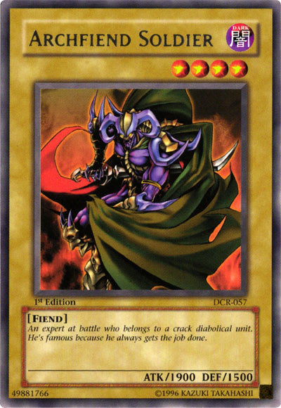 Archfiend Soldier [DCR-057] Rare Yu-Gi-Oh!