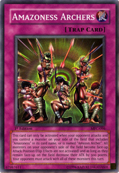Amazoness Archers [MFC-096] Super Rare Yu-Gi-Oh!
