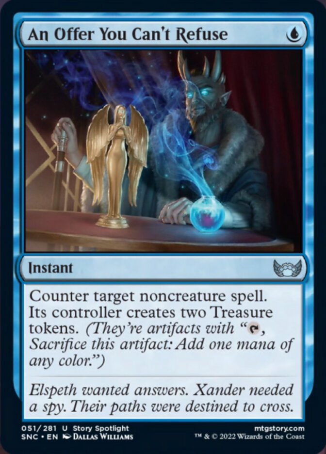 An Offer You Can't Refuse [Streets of New Capenna] Magic: The Gathering