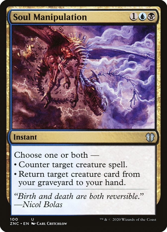 Soul Manipulation [Zendikar Rising Commander] Magic: The Gathering