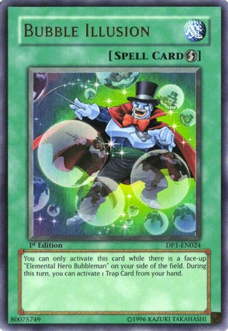 Bubble Illusion [DP1-EN024] Ultra Rare Yu-Gi-Oh!