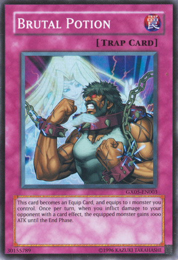 Brutal Potion [GX05-EN003] Super Rare Yu-Gi-Oh!