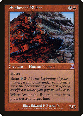 Avalanche Riders [Time Spiral Timeshifted] Magic: The Gathering
