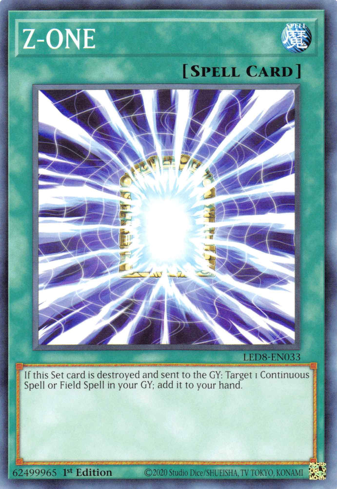 Z-ONE [LED8-EN033] Common Yu-Gi-Oh!
