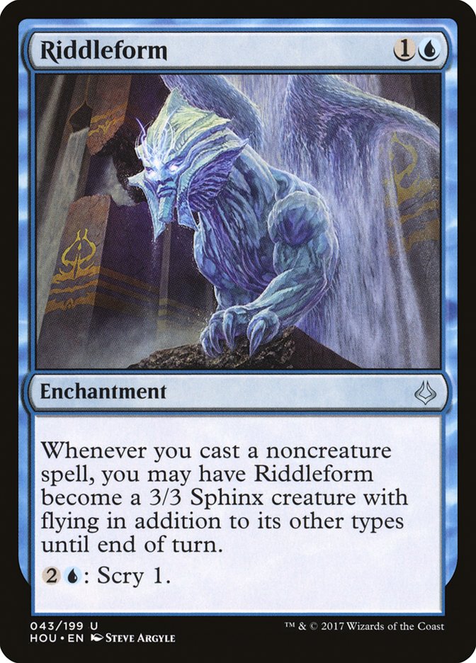 Riddleform [Hour of Devastation] Magic: The Gathering