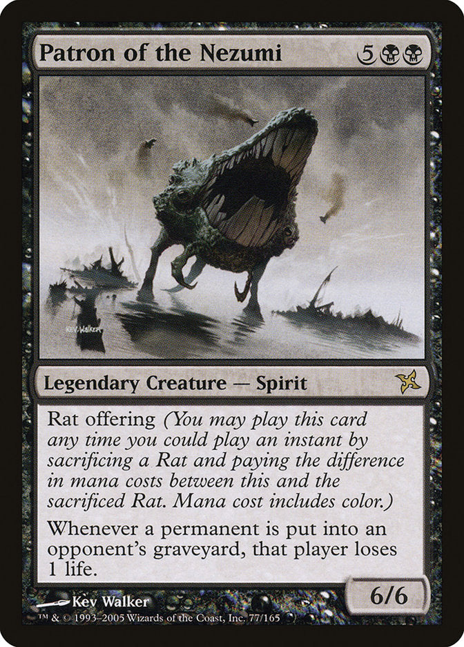 Patron of the Nezumi [Betrayers of Kamigawa] Magic: The Gathering