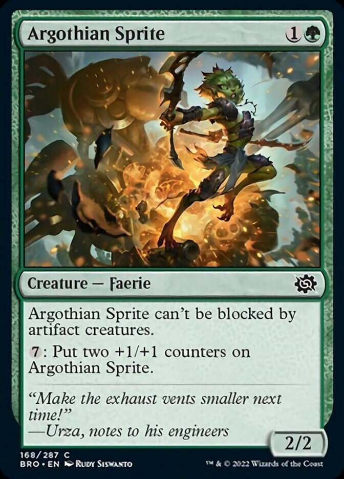 Argothian Sprite [The Brothers' War] Magic: The Gathering