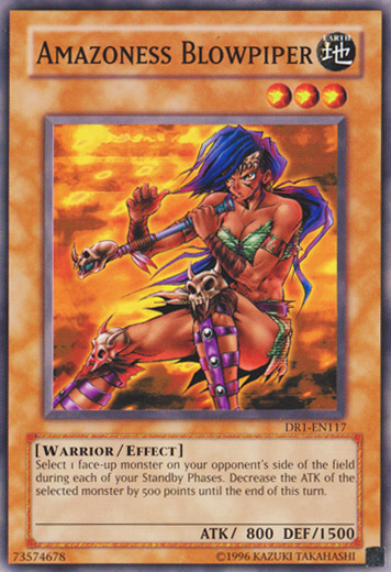 Amazoness Blowpiper [DR1-EN117] Common Yu-Gi-Oh!