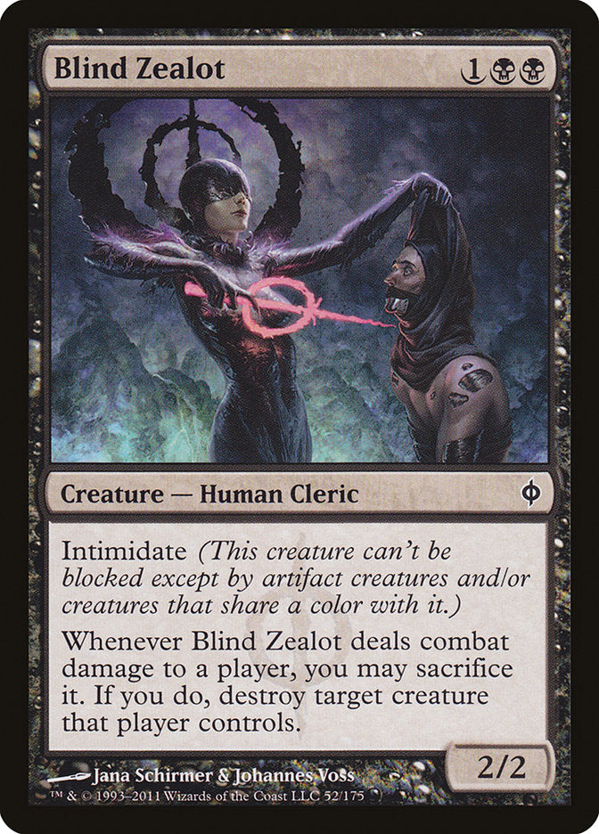 Blind Zealot [New Phyrexia] Magic: The Gathering