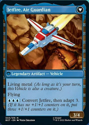 Jetfire, Ingenious Scientist // Jetfire, Air Guardian [Transformers] Magic: The Gathering
