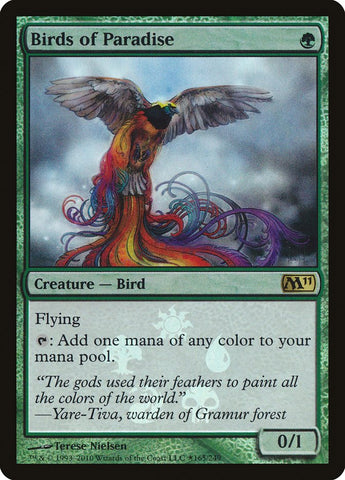 Birds of Paradise (Buy-A-Box) [Magic 2011 Promos] Magic: The Gathering