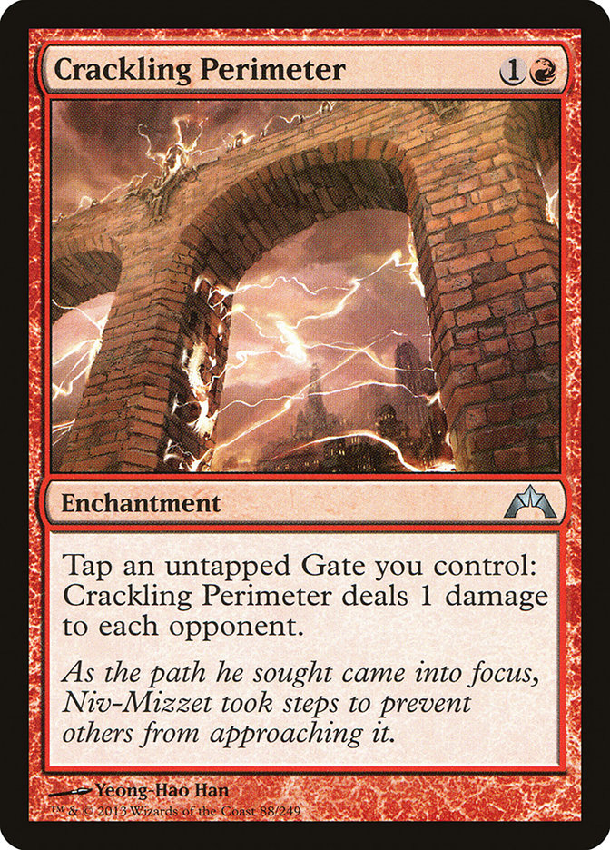 Crackling Perimeter [Gatecrash] Magic: The Gathering