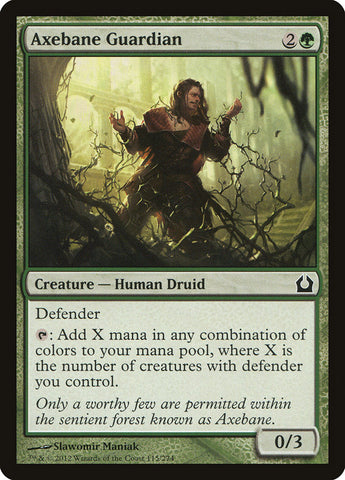 Axebane Guardian [Return to Ravnica] Magic: The Gathering