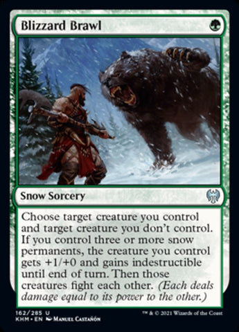 Blizzard Brawl [Kaldheim] Magic: The Gathering