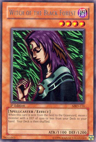 Witch of the Black Forest [MRD-116] Rare Yu-Gi-Oh!