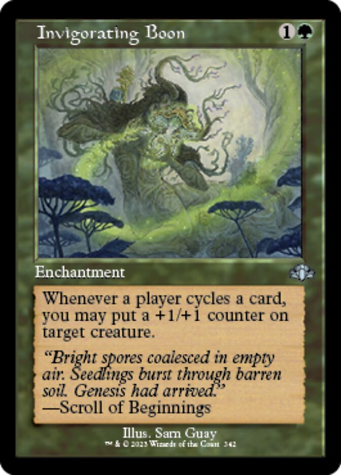Invigorating Boon (Retro) [Dominaria Remastered] Magic: The Gathering