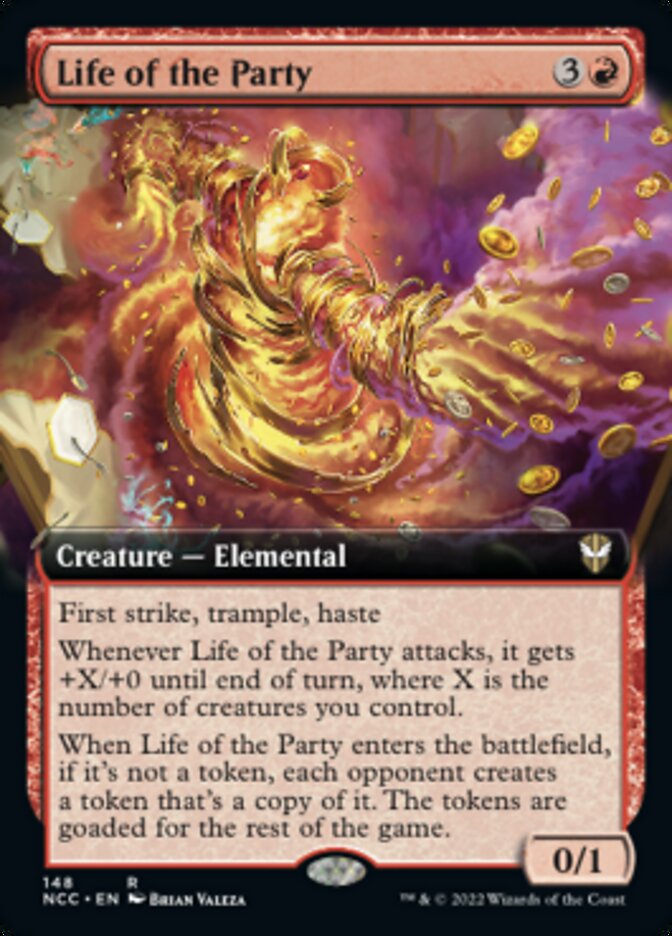 Life of the Party (Extended Art) [Streets of New Capenna Commander] Magic: The Gathering