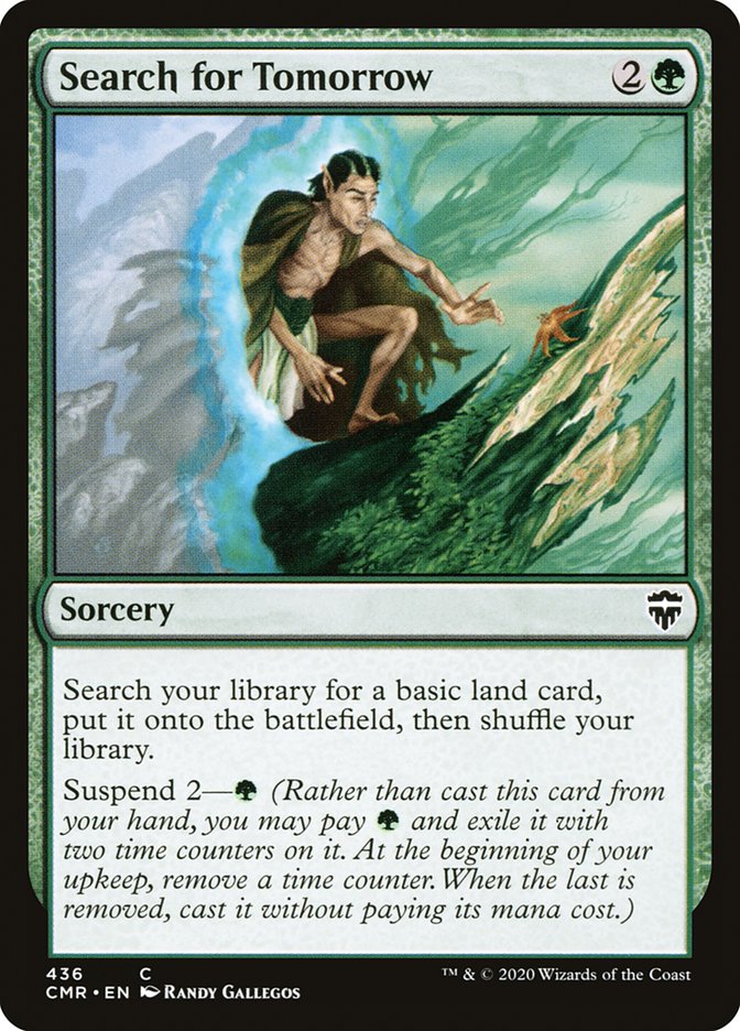 Search for Tomorrow [Commander Legends] Magic: The Gathering