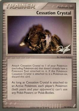 Cessation Crystal (74/100) (Bliss Control - Paul Atanassov) [World Championships 2008] Pokémon