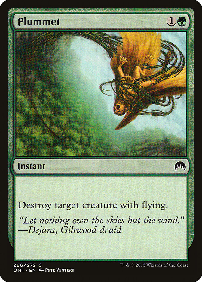 Plummet [Magic Origins] Magic: The Gathering