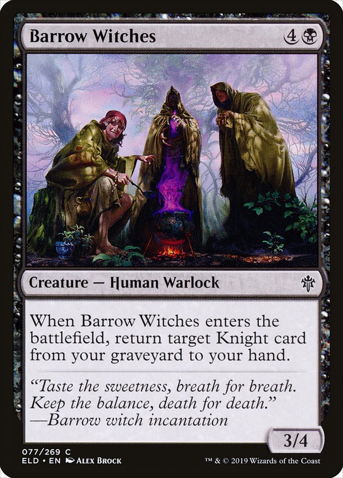 Barrow Witches [Throne of Eldraine] Magic: The Gathering