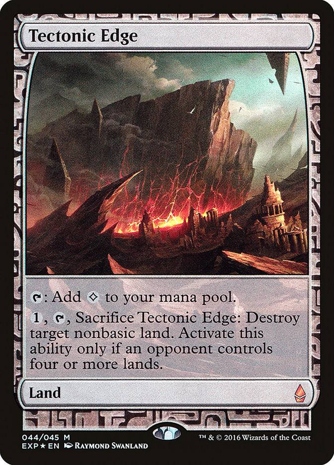 Tectonic Edge [Zendikar Expeditions] Magic: The Gathering