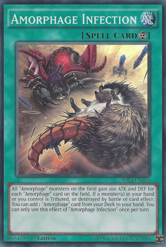 Amorphage Infection [SHVI-EN063] Super Rare Yu-Gi-Oh!