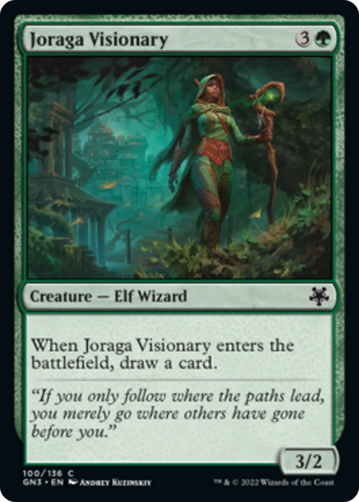 Joraga Visionary [Game Night: Free-for-All] Magic: The Gathering