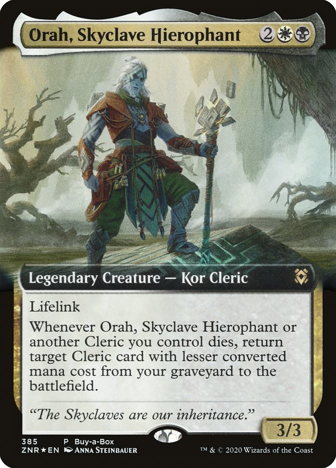 Orah, Skyclave Hierophant (Buy-A-Box) [Zendikar Rising] Magic: The Gathering