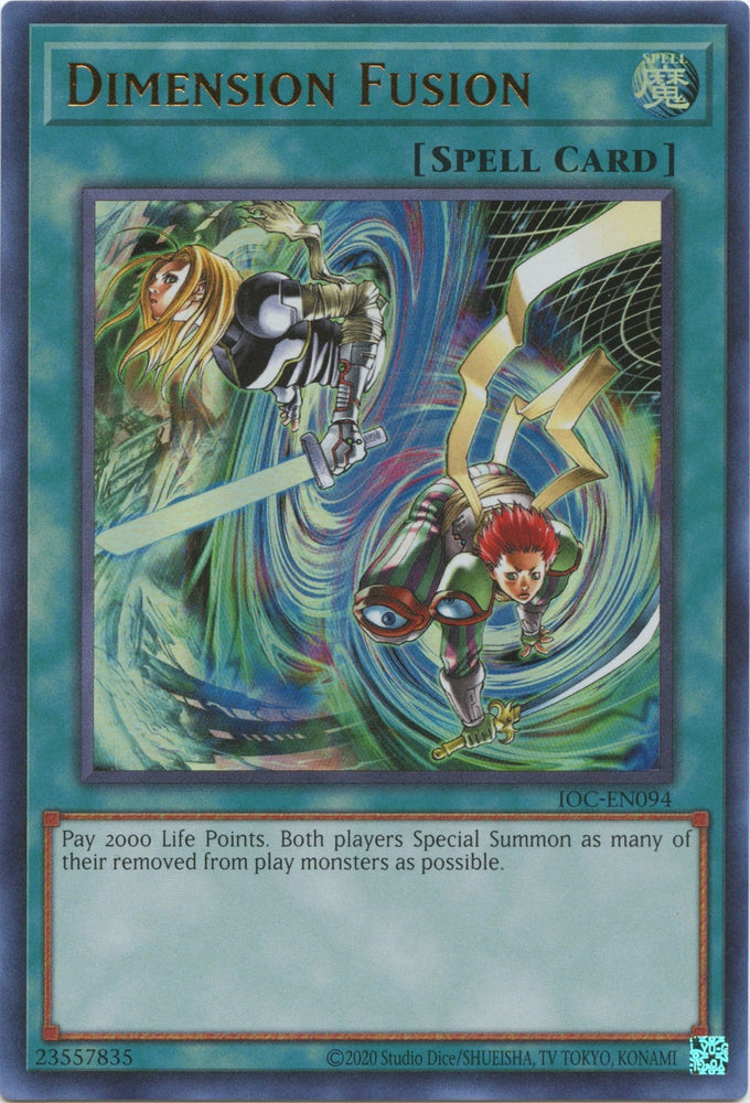 Dimension Fusion (25th Anniversary) [IOC-EN094] Ultra Rare Yu-Gi-Oh!