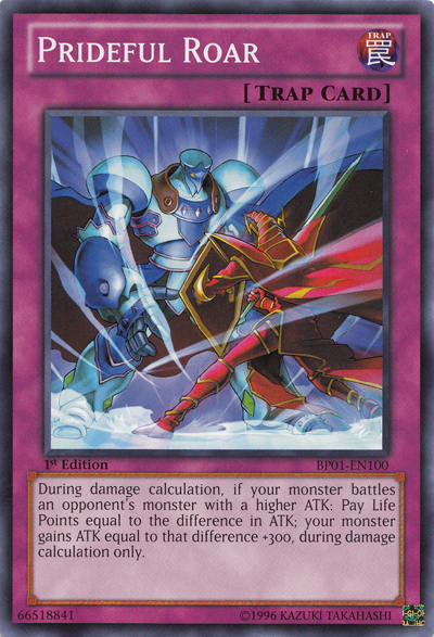 Prideful Roar [BP01-EN100] Common Yu-Gi-Oh!