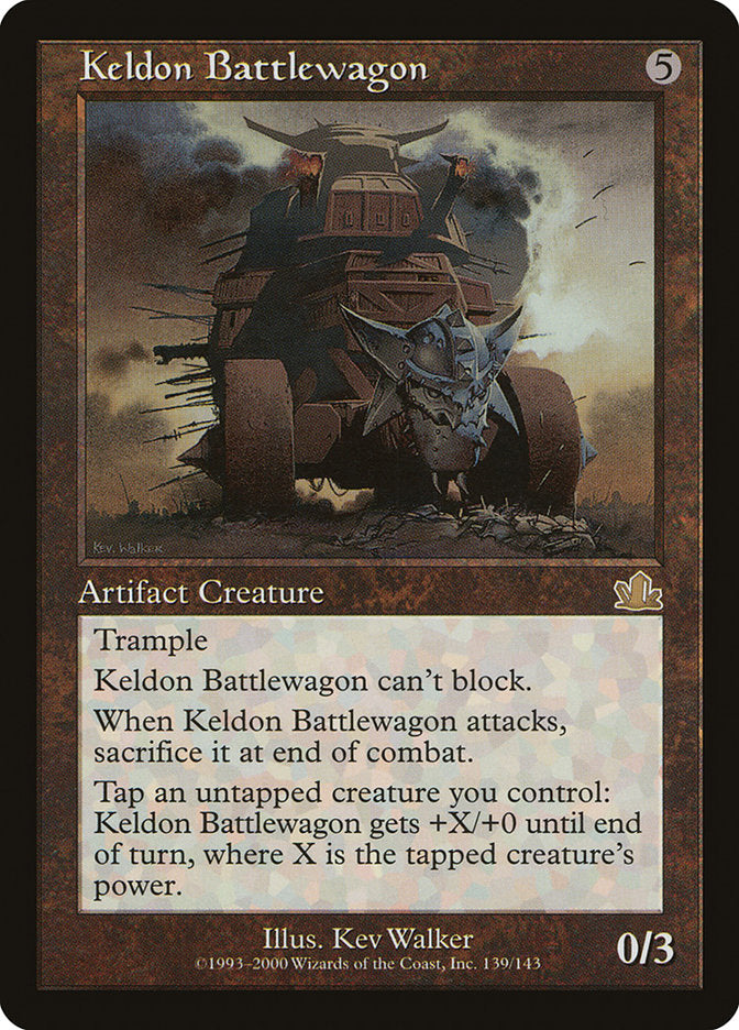 Keldon Battlewagon [Prophecy] Magic: The Gathering