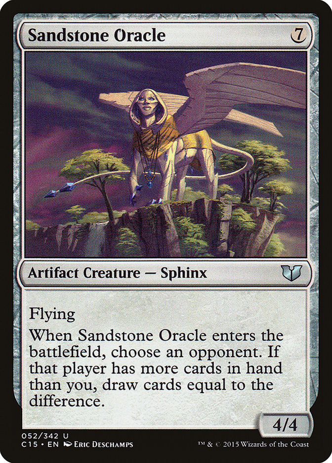 Sandstone Oracle [Commander 2015] Magic: The Gathering