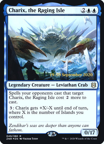Charix, the Raging Isle [Zendikar Rising Prerelease Promos] Magic: The Gathering
