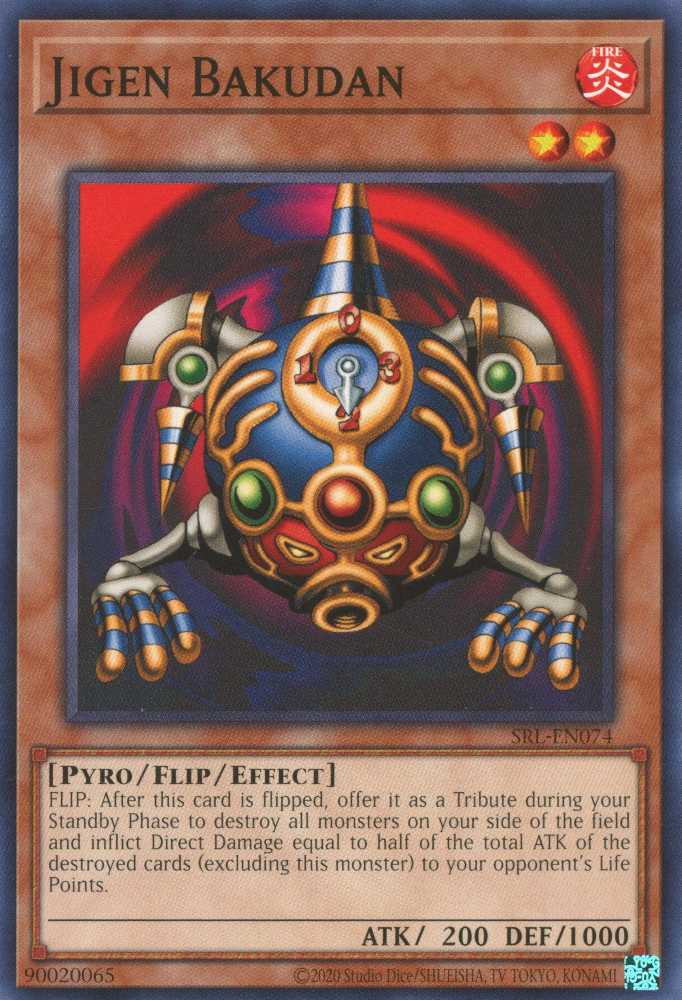 Jigen Bakudan (25th Anniversary) [SRL-EN074] Common Yu-Gi-Oh!