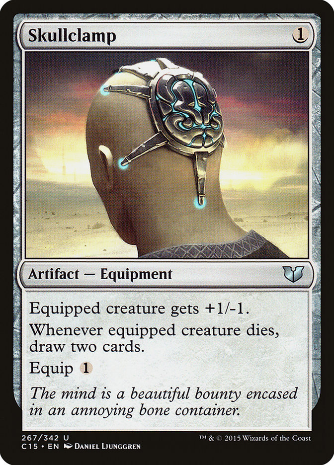 Skullclamp [Commander 2015] Magic: The Gathering