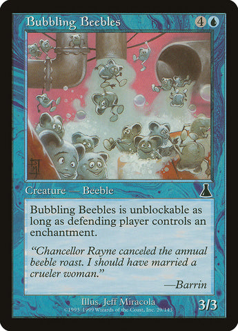 Bubbling Beebles [Urza's Destiny] Magic: The Gathering