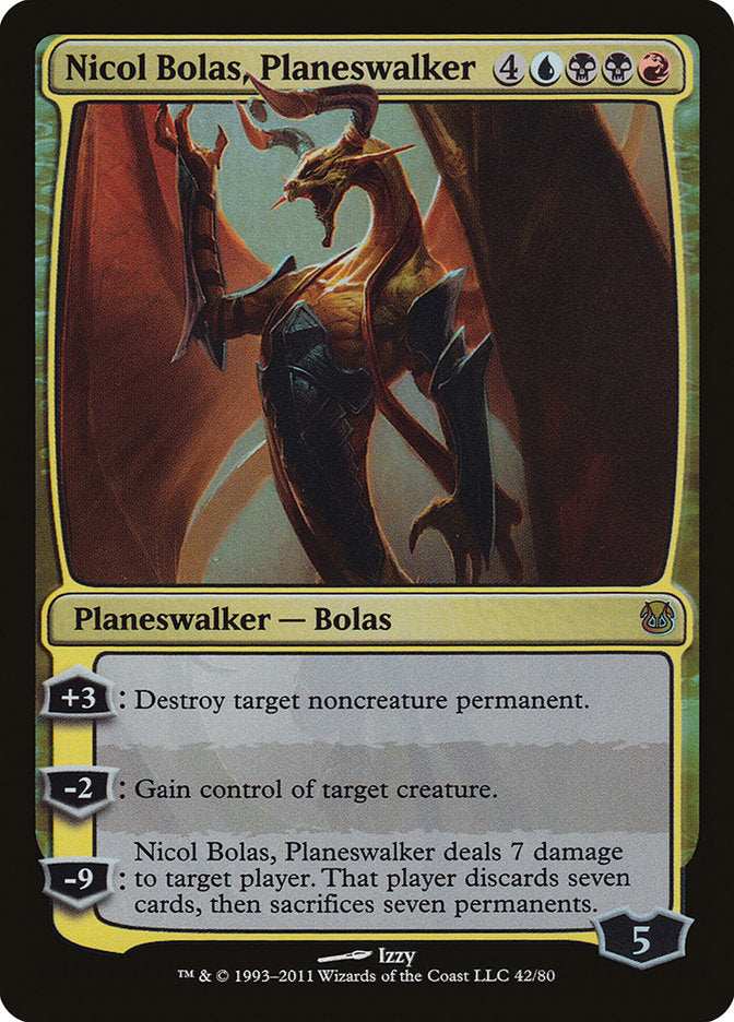 Nicol Bolas, Planeswalker [Duel Decks: Ajani vs. Nicol Bolas] Magic: The Gathering