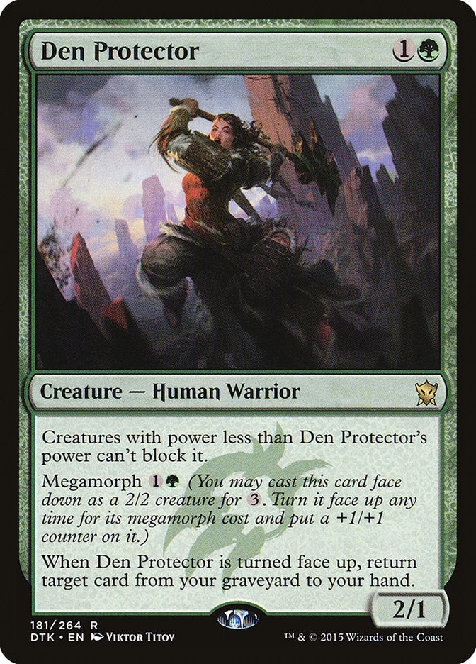 Den Protector [Dragons of Tarkir] Magic: The Gathering