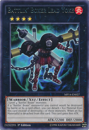 Battlin' Boxer Lead Yoke [MP14-EN027] Rare Yu-Gi-Oh!