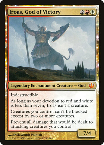 Iroas, God of Victory [Journey into Nyx] Magic: The Gathering