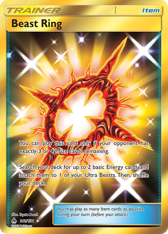 Beast Ring (141/131) [Sun & Moon: Forbidden Light] Pokémon