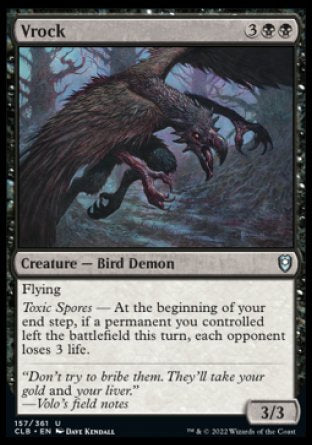 Vrock [Commander Legends: Battle for Baldur's Gate] Magic: The Gathering